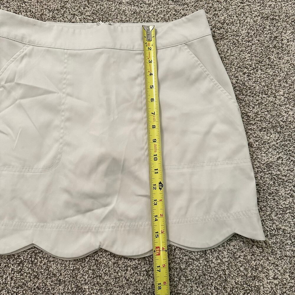 Vineyard Vines light beige mini skort size 6 - Picture 7 of 8